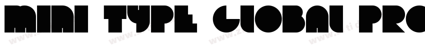 MINI Type Global Pro字体转换